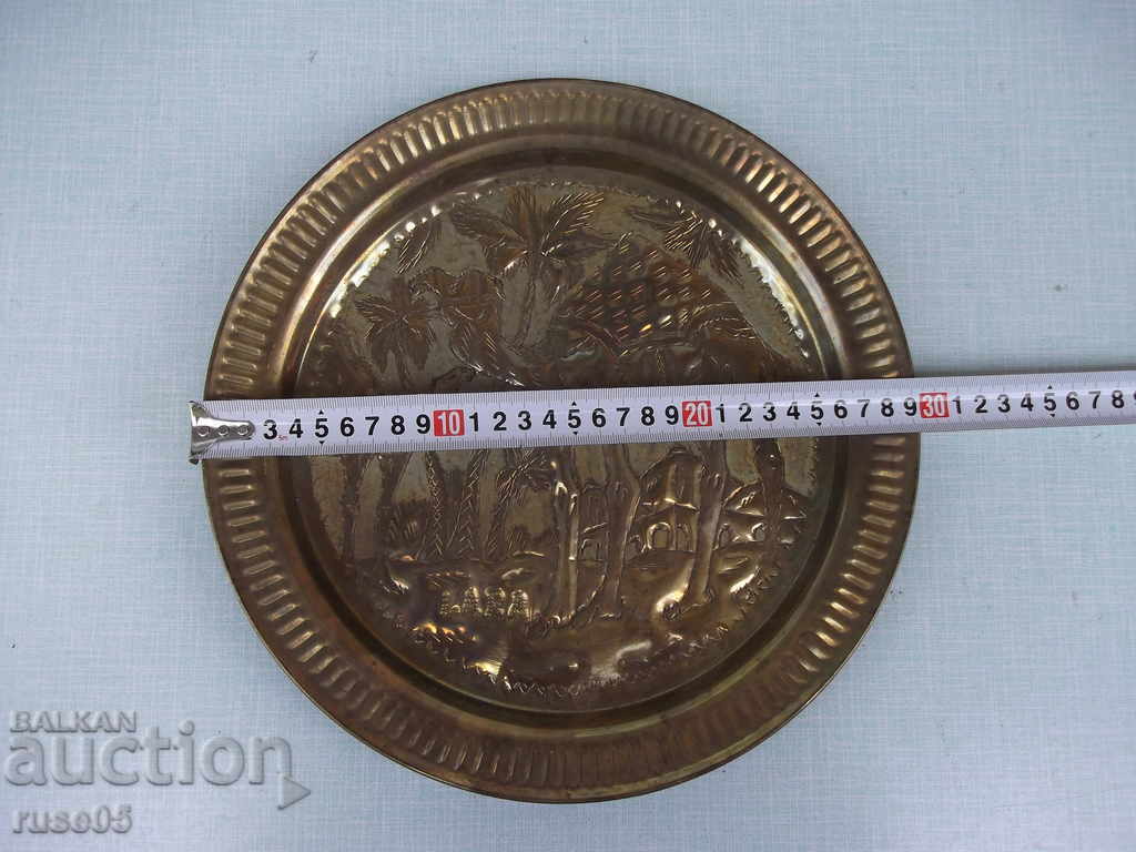 Pano - bronze plate - 510 g. - 6