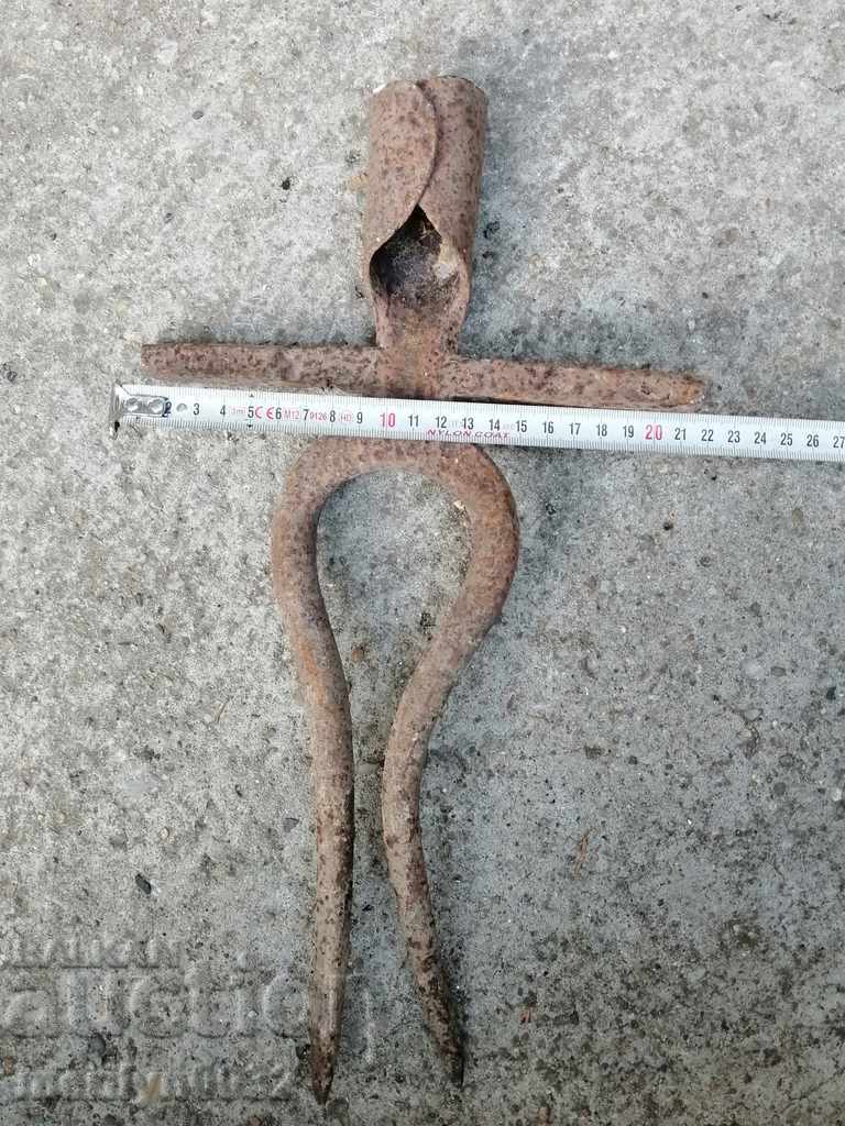 Old twin forged, villa, wrought iron - 5