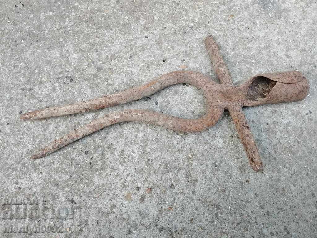 Old twin forged, villa, wrought iron - 6