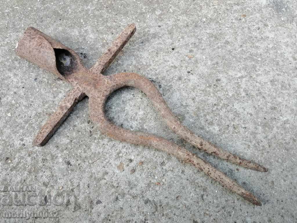 Old twin forged, villa, wrought iron - 7