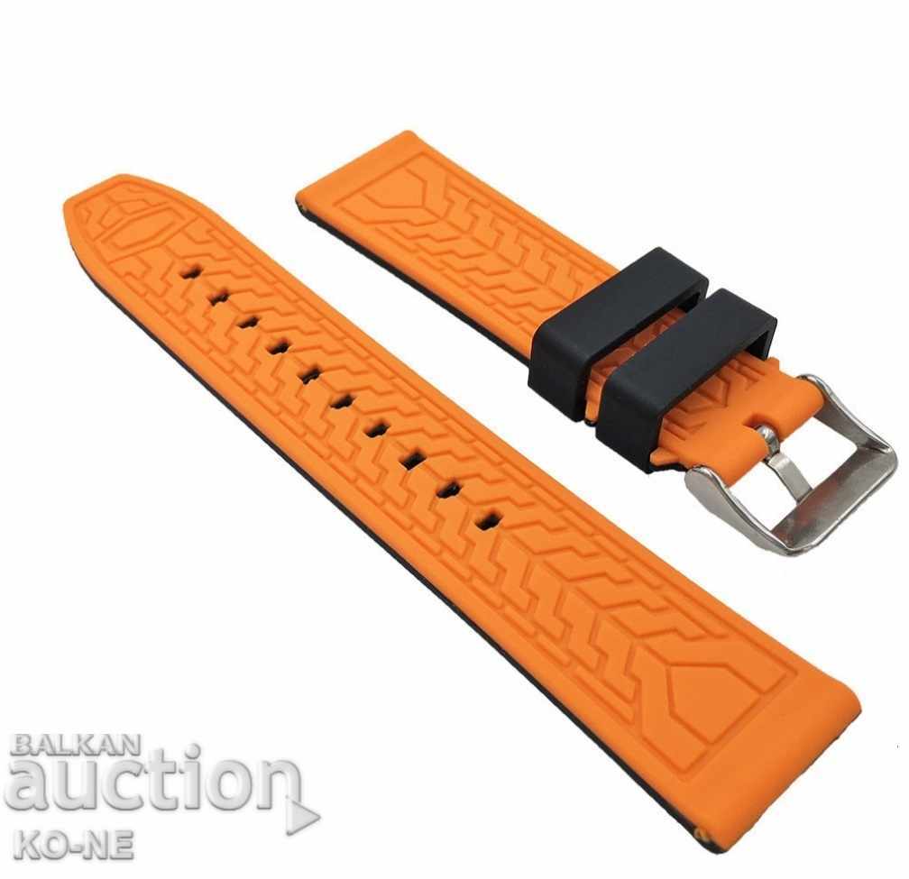 Auction Silicone strap 20 and 22 mm Auction Silicone strap 20 and 22 mm