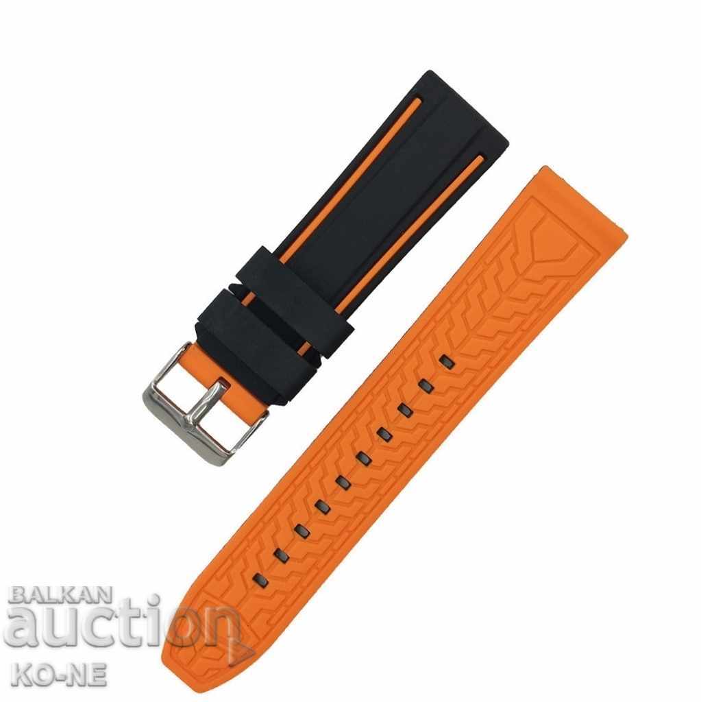 Delivery of Silicone strap 20 and 22 mm Delivery of Silicone strap 20 and 22 mm