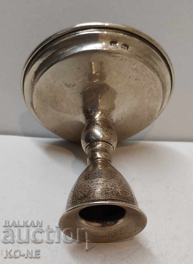 Silver candlestick - 5 Silver candlestick - 5