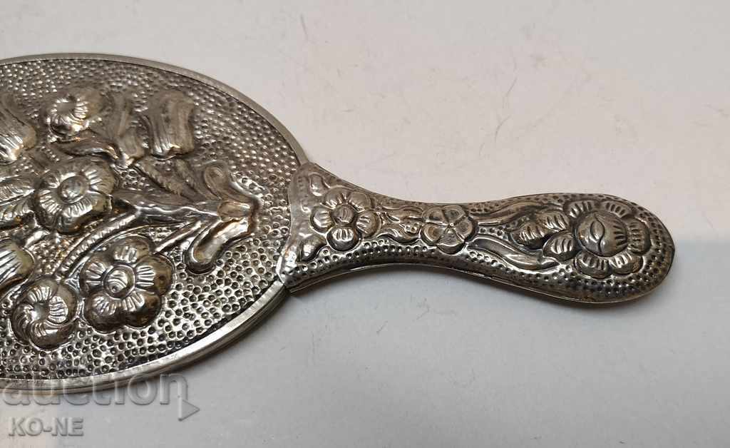 Auction Silver mirror Auction Silver mirror