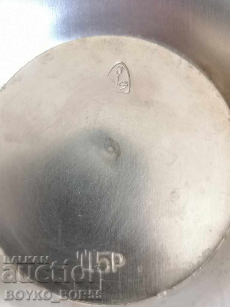 Delivery of Original Antique Russian Metal Melchior Fruktiera