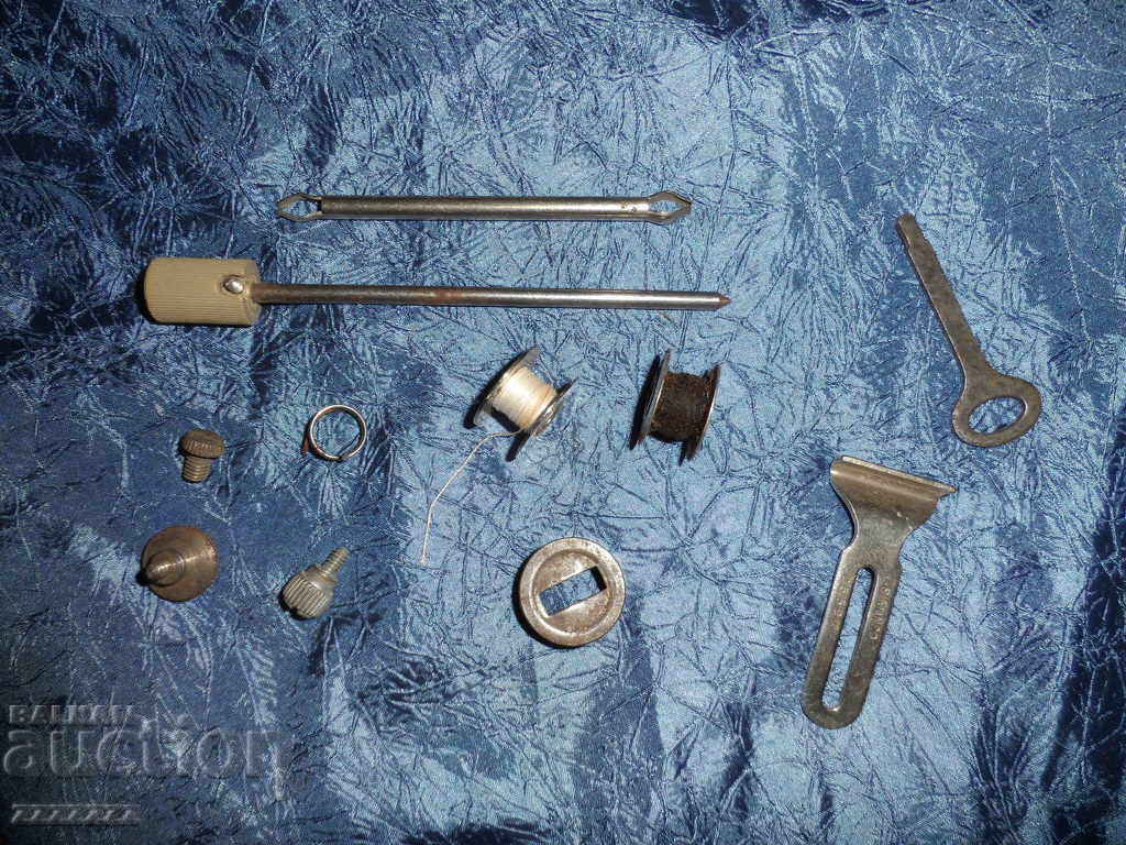 Licitație piese de mașină de cusut Licitație piese de mașină de cusut