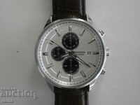 SEKONDA, quartz, chronograph, British design, Japan mvt 45mm