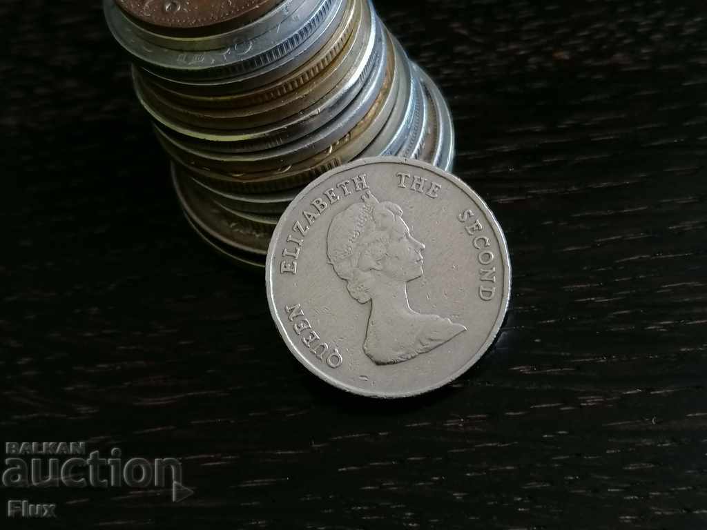 Coins - Eastern Caribbean - 25 cents 1989 with price 6.60 BGN | € 3.37 Coins - Eastern Caribbean - 25 cents 1989 with price 6.60 BGN | € 3.37