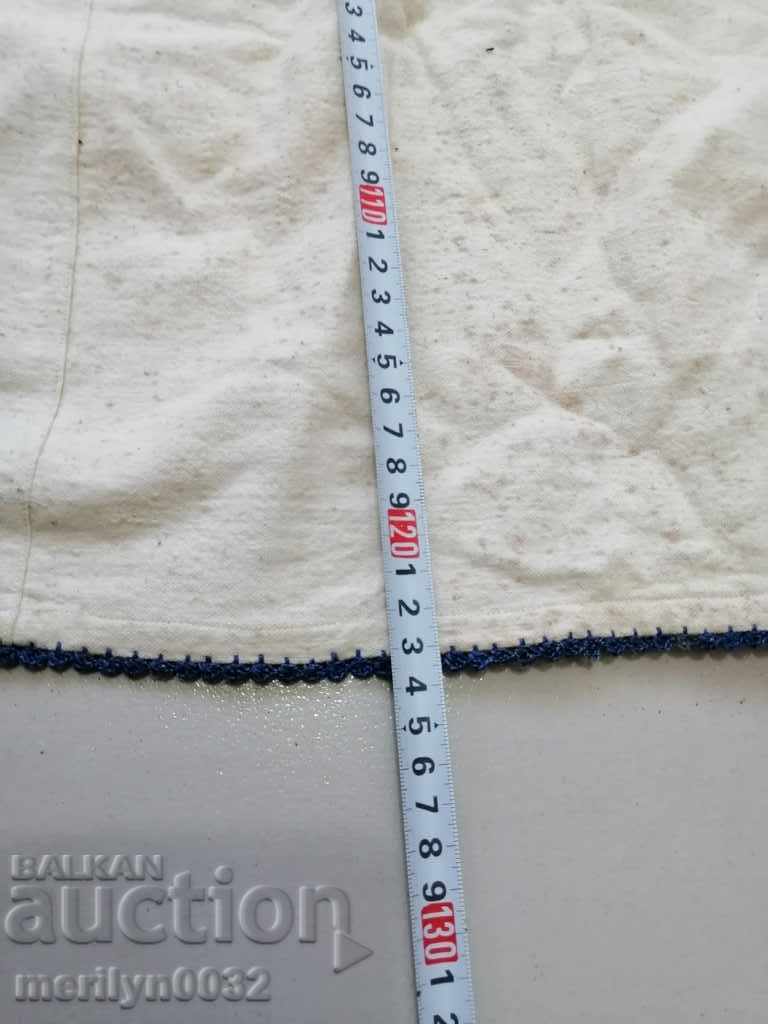 Cămașă bătrână broderie manuală chenar șezlong costum sukman - 7