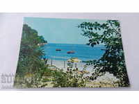 Пощенска картичка Вършец Китен Плажът 1987
