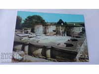 Καρτ ποστάλ Preslav ερείπια από τη στρογγυλή εκκλησία-X αιώνα.