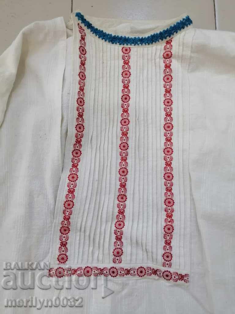 Men's woven shirt Bulgarian embroidery folk costume embroidery with price 126.00 BGN | € 64.42 Men's woven shirt Bulgarian embroidery folk costume embroidery with price 126.00 BGN | € 64.42