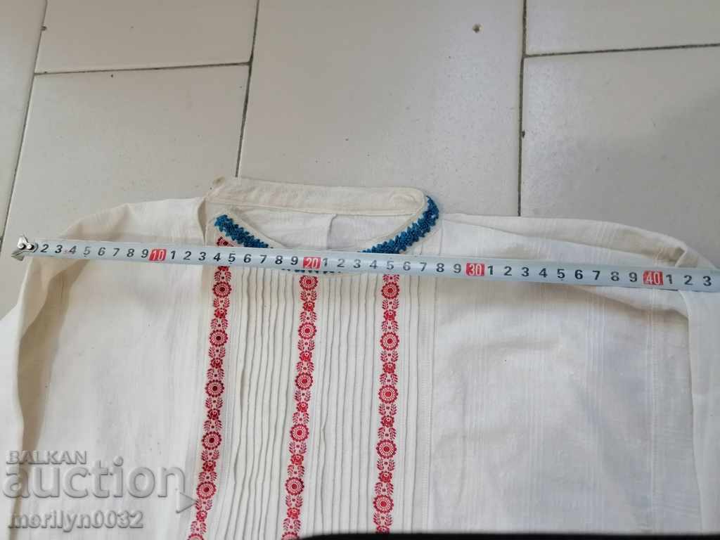 Men's woven shirt Bulgarian embroidery folk costume embroidery - 5 Men's woven shirt Bulgarian embroidery folk costume embroidery - 5
