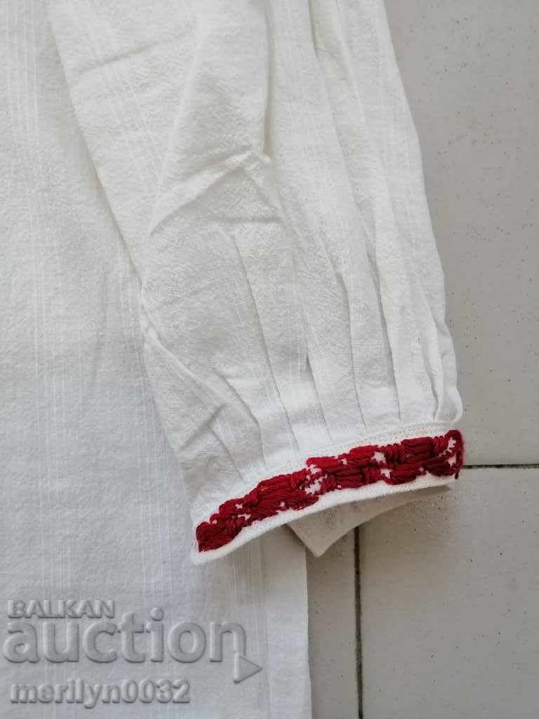 Men's woven shirt Bulgarian embroidery folk costume embroidery - 7 Men's woven shirt Bulgarian embroidery folk costume embroidery - 7