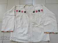 Женска риза без пола ръчна бродерия кенар чеиз носия