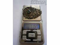 Ασημένιο φιλιγκράν γέμισμα για αναγεννησιακή παφτα επιχρύσωση