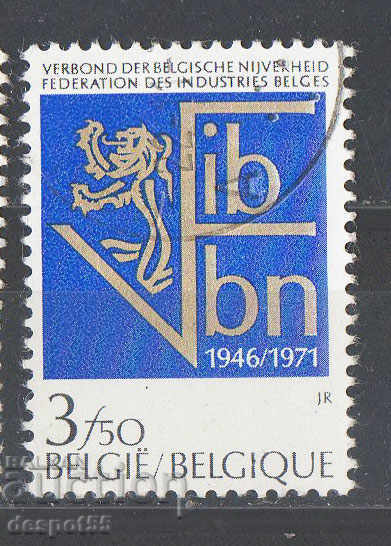 1971. Белгия. 25 г. федерация на индустриалното общество.