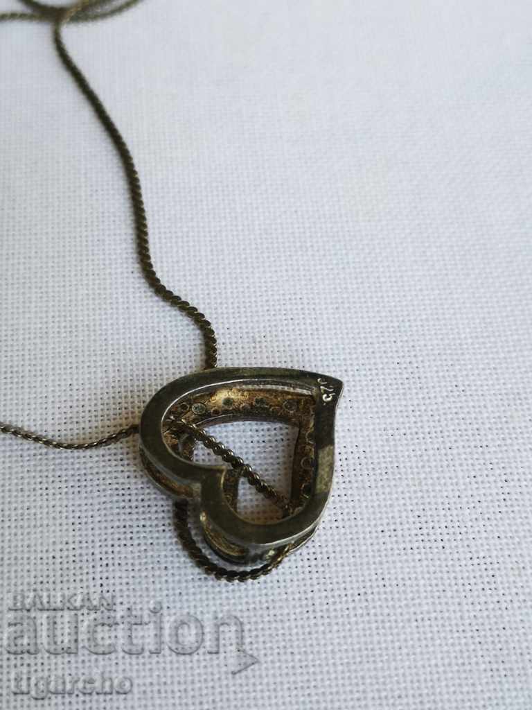 Licitație Lant de argint cu pandantiv Licitație Lant de argint cu pandantiv