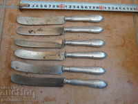 Комплект стари сервизни ножове Солинген