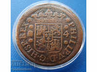 Spain 4 Marvedi 1742 Rare