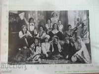 Old photo of a dance troupe