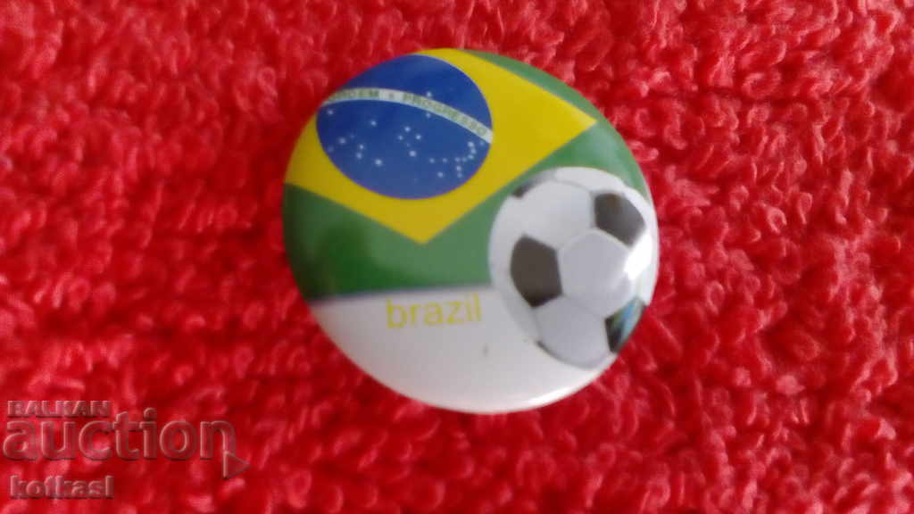 Auction Sport soccer badge Brazil Auction Sport soccer badge Brazil