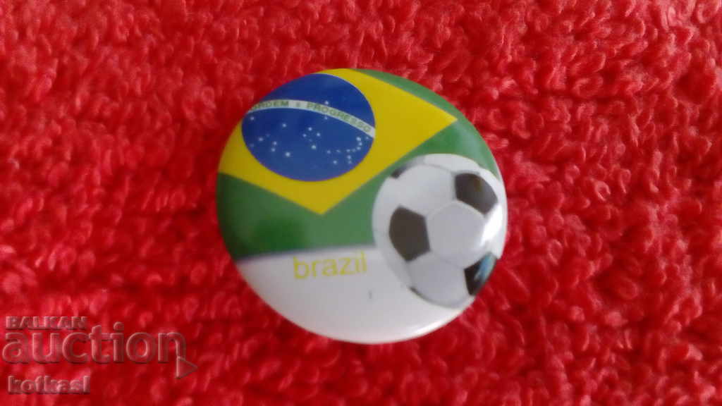 Sport soccer badge Brazil