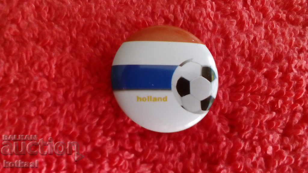 Δημοπρασία Παλιό σήμα αθλητικού ποδοσφαίρου Ολλανδία Δημοπρασία Παλιό σήμα αθλητικού ποδοσφαίρου Ολλανδία