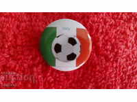 Old sports football badge Italy