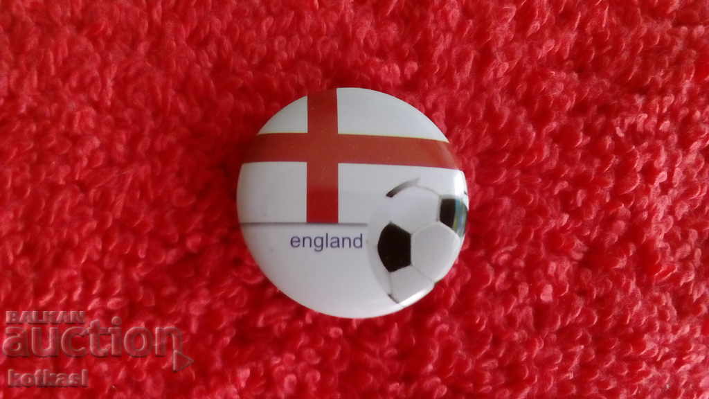 Veche insignă de fotbal sportiv din Anglia