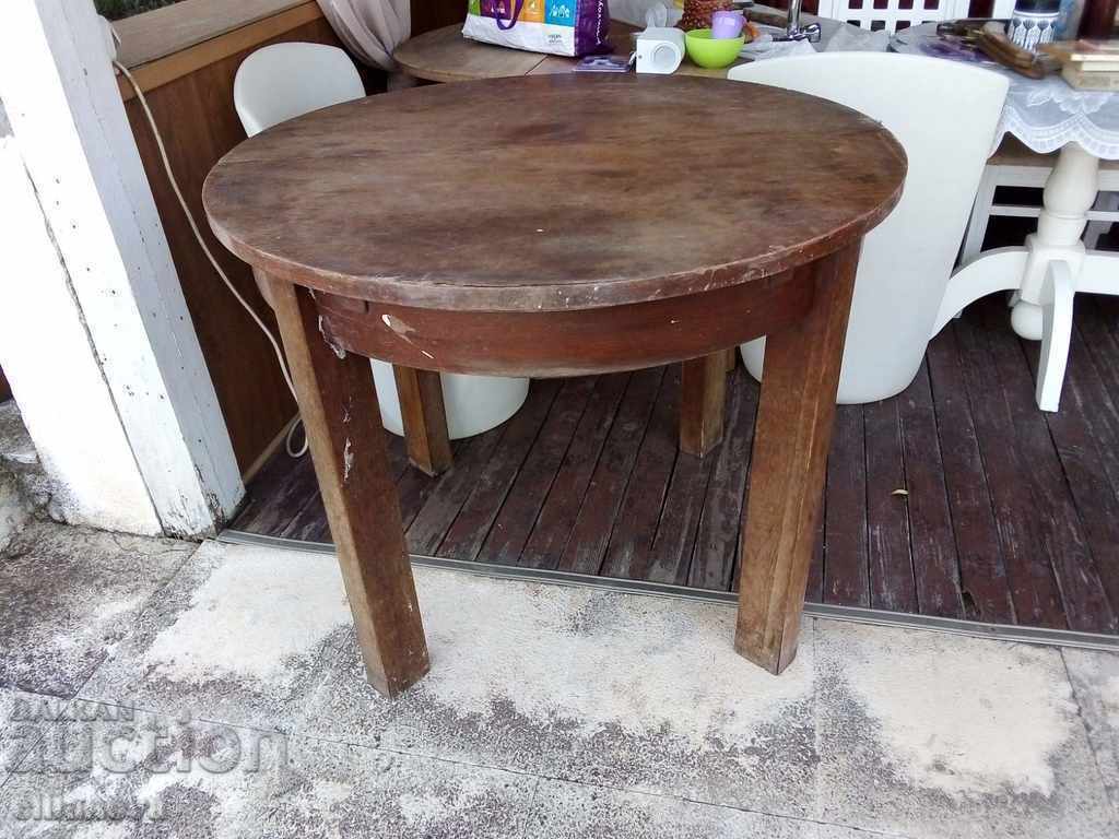 antique wooden extension table dr1000mm H800mm