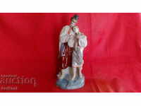 Old porcelain figure Man Woman USSR Russia marked honor