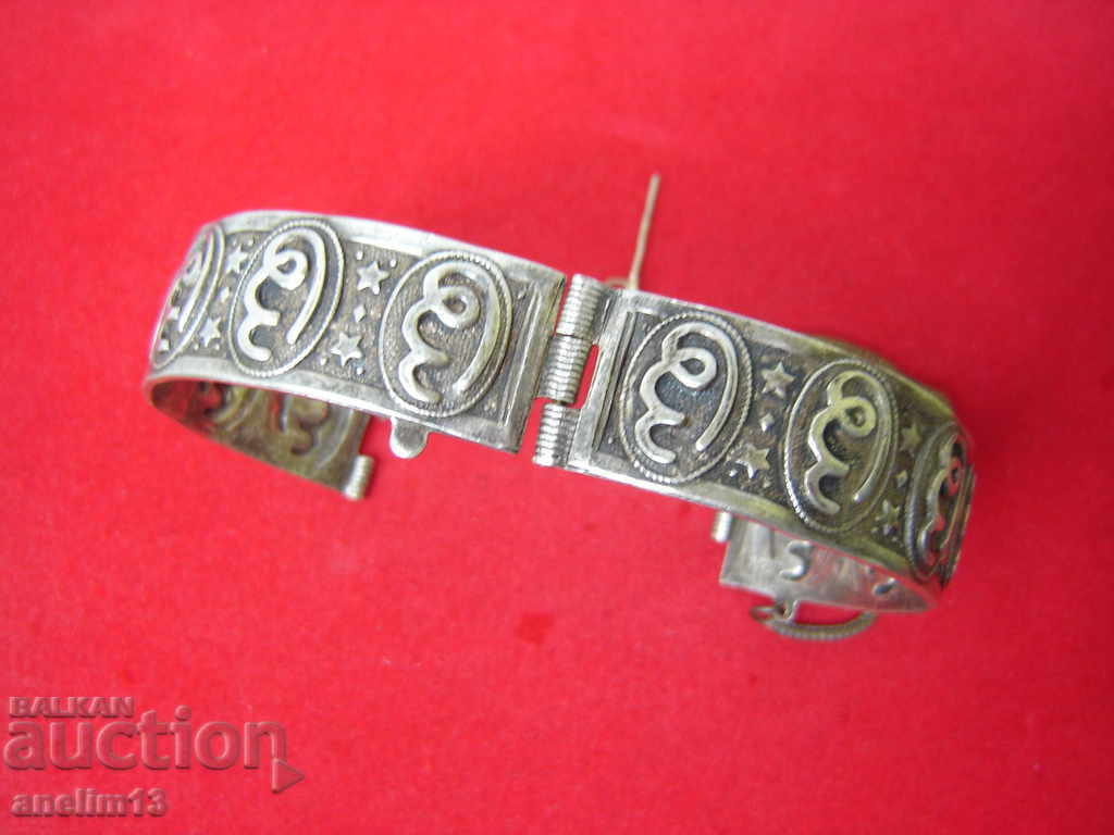 STARA brățară de argint - 5