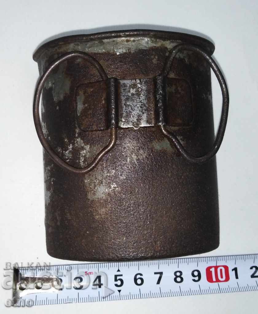 Auction JUG FOR MANERKA - M 1915- PSV- IRON WITH MARKING Auction JUG FOR MANERKA - M 1915- PSV- IRON WITH MARKING