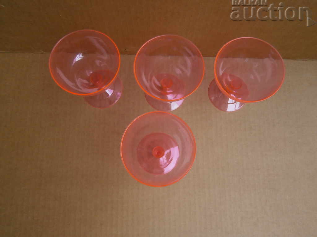 cocktail glasses POP ART 70s 80s with price 75.00 BGN | € 38.35