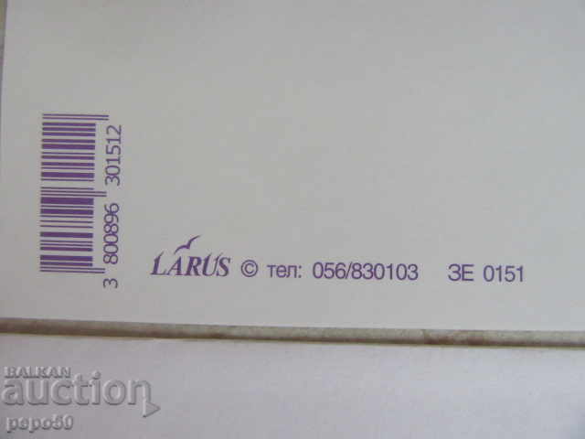 Auction WINTER GREETING CARD WITH ENVELOPE / 21,5x10,5cm / Auction WINTER GREETING CARD WITH ENVELOPE / 21,5x10,5cm /