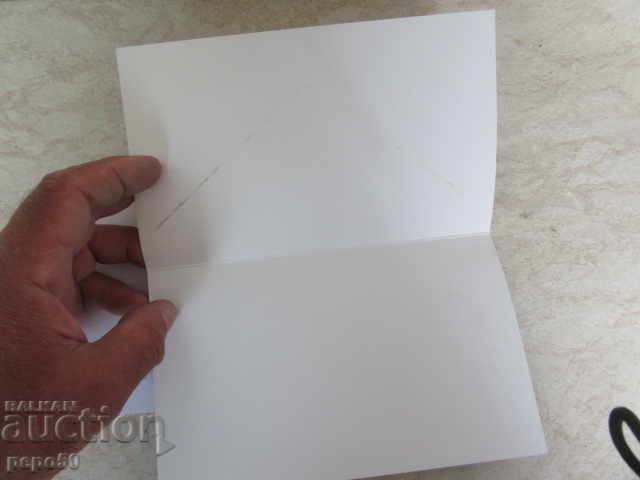 Licitație CARDUL DE ANUL NOU CU PLIC / 19x11,5cm / Licitație CARDUL DE ANUL NOU CU PLIC / 19x11,5cm /