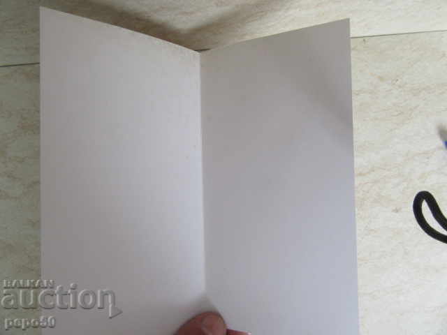 Licitație FELICITARE GERMANĂ CU PLIC /9,5x18cm/