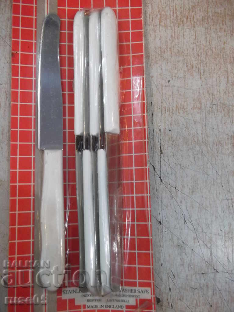 Lot of 6 pcs. service knives english with price 15.00 BGN | € 7.67 Lot of 6 pcs. service knives english with price 15.00 BGN | € 7.67