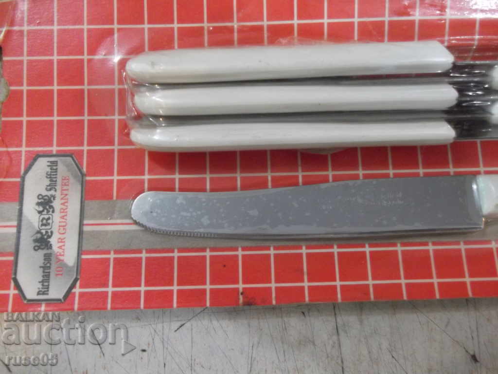 Delivery of Lot of 6 pcs. service knives english Delivery of Lot of 6 pcs. service knives english
