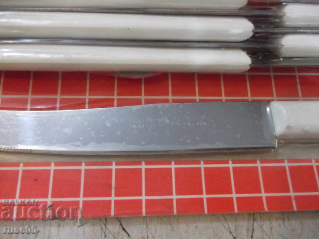 Lot of 6 pcs. service knives english - 7 Lot of 6 pcs. service knives english - 7