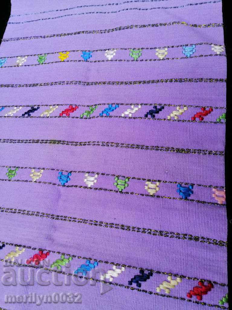 Auction Old apron tinsel embroidery, costume, cloth Auction Old apron tinsel embroidery, costume, cloth