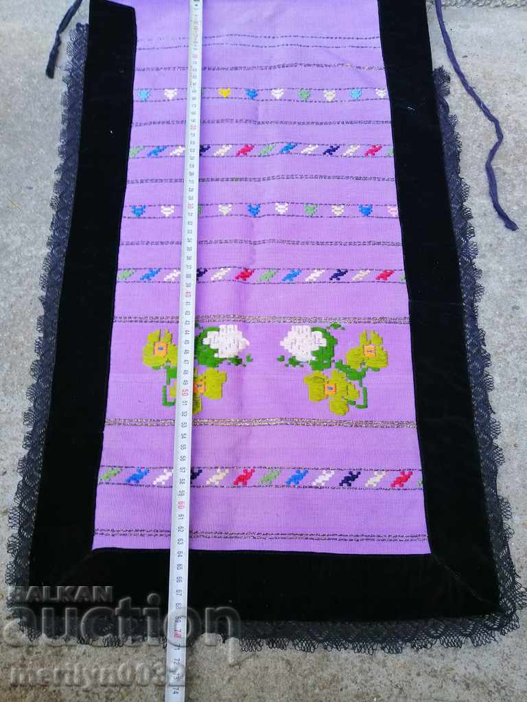 Delivery of Old apron tinsel embroidery, costume, cloth Delivery of Old apron tinsel embroidery, costume, cloth