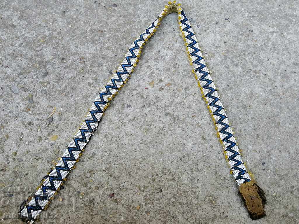 Auction  Costume belt with pafti beads