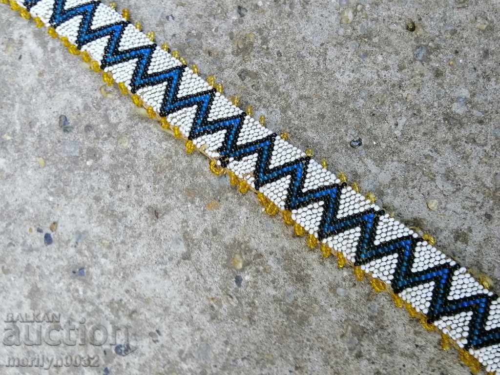 Costume belt with pafti beads - 5