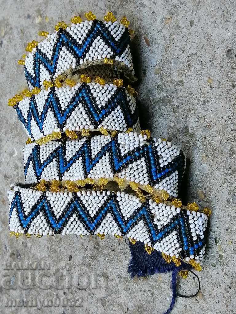 Costume belt with pafti beads - 6