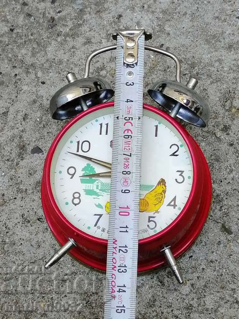 Chinese alarm clock desk clock 1970s - 5 Chinese alarm clock desk clock 1970s - 5