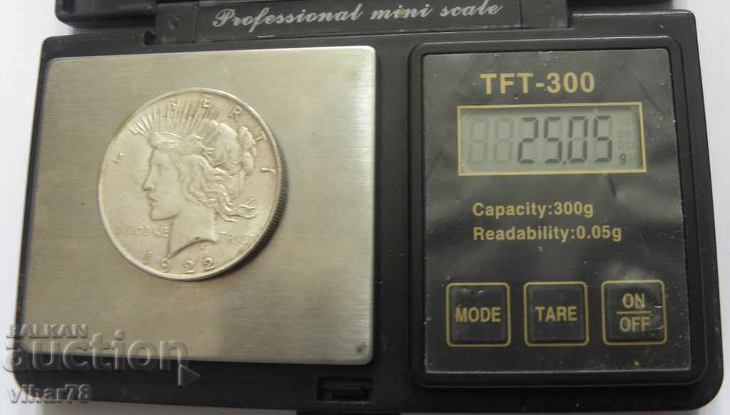 US $ 1 1922 - MOST PROBABLY A COPY - 5 US $ 1 1922 - MOST PROBABLY A COPY - 5