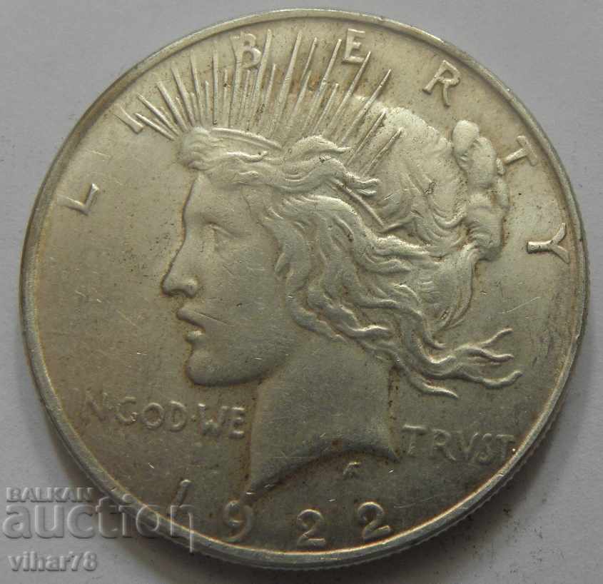 SUA-1 dolar 1922-CEL MAI PROBABIL O COPIE