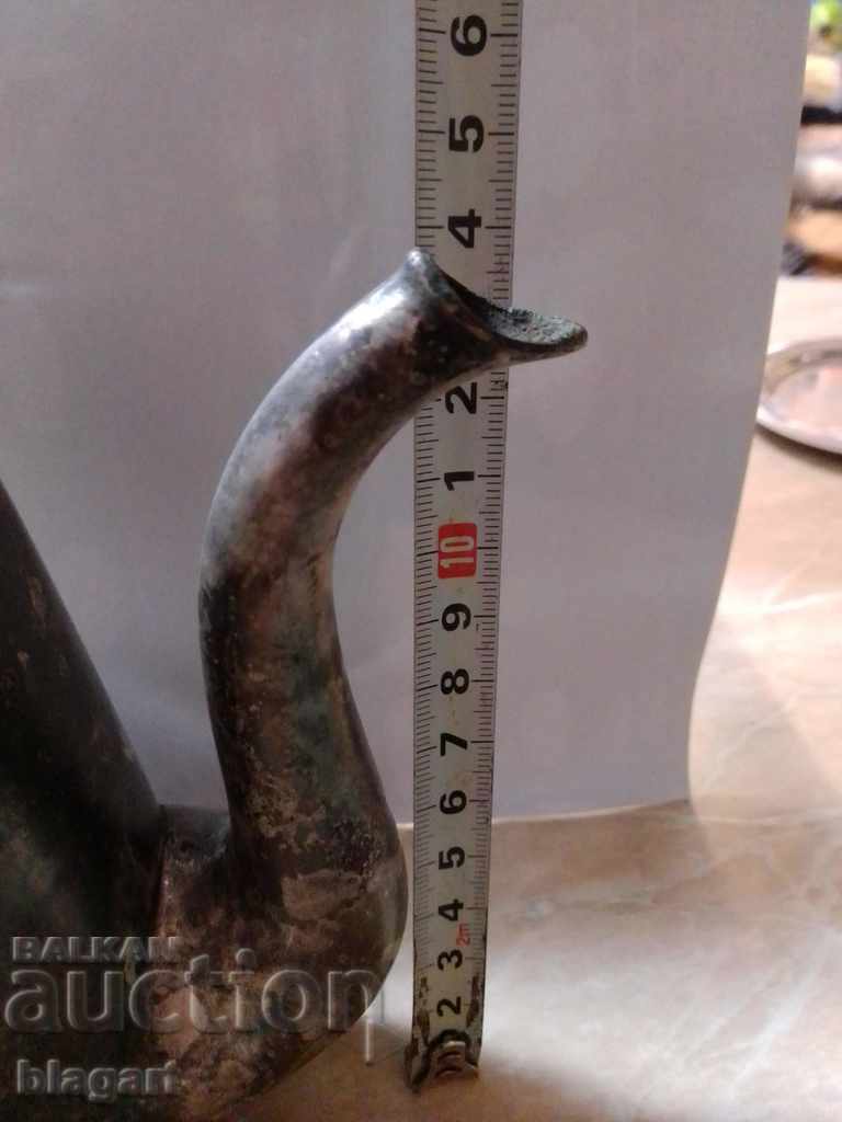 Delivery of Silver-plated ship teapot-1860.